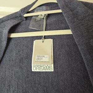 Barefoot Dreams CozyChic Lite Blanket Wrap L/XL Cosmic BLUE NWT